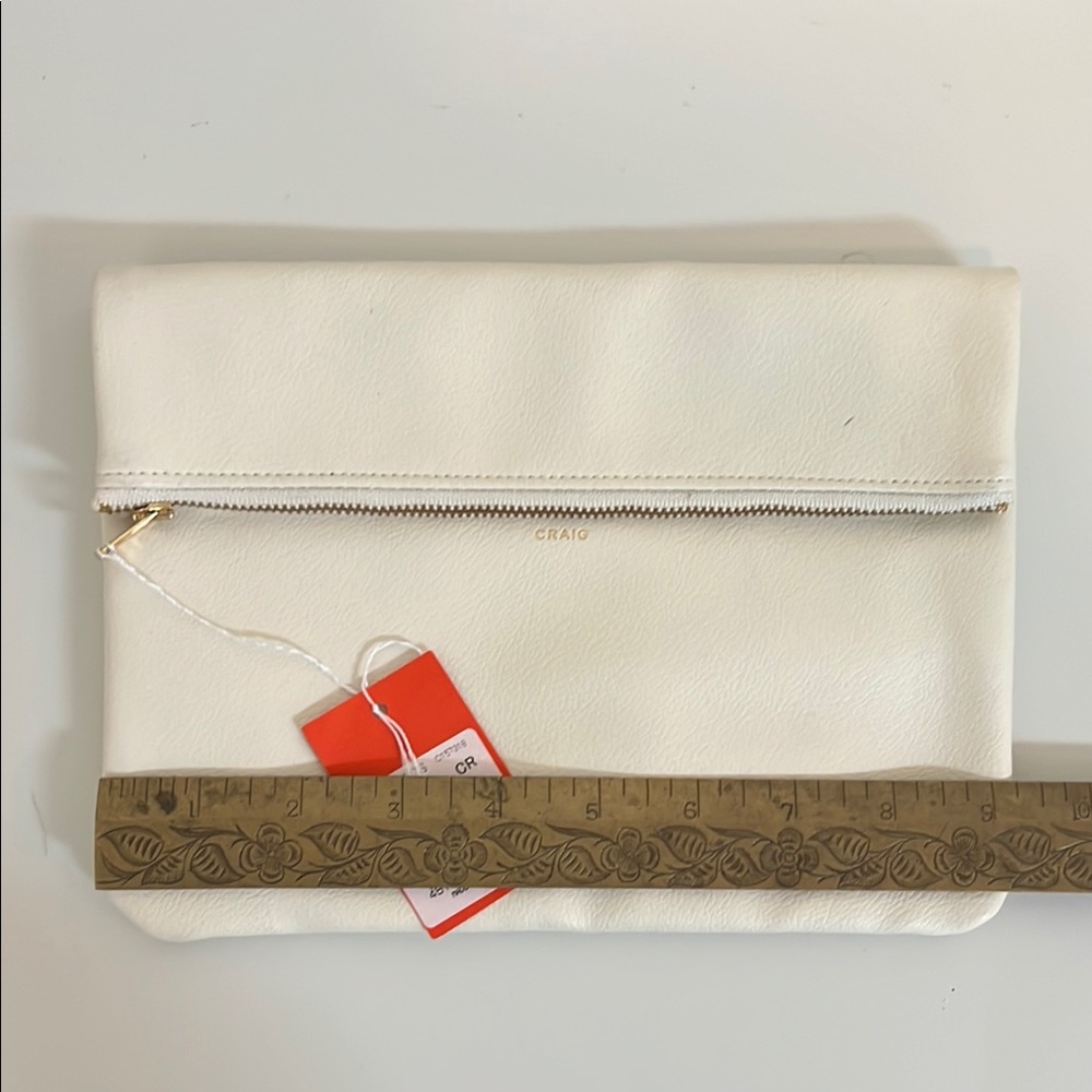 White Clutch Bag - Picture 3 of 6